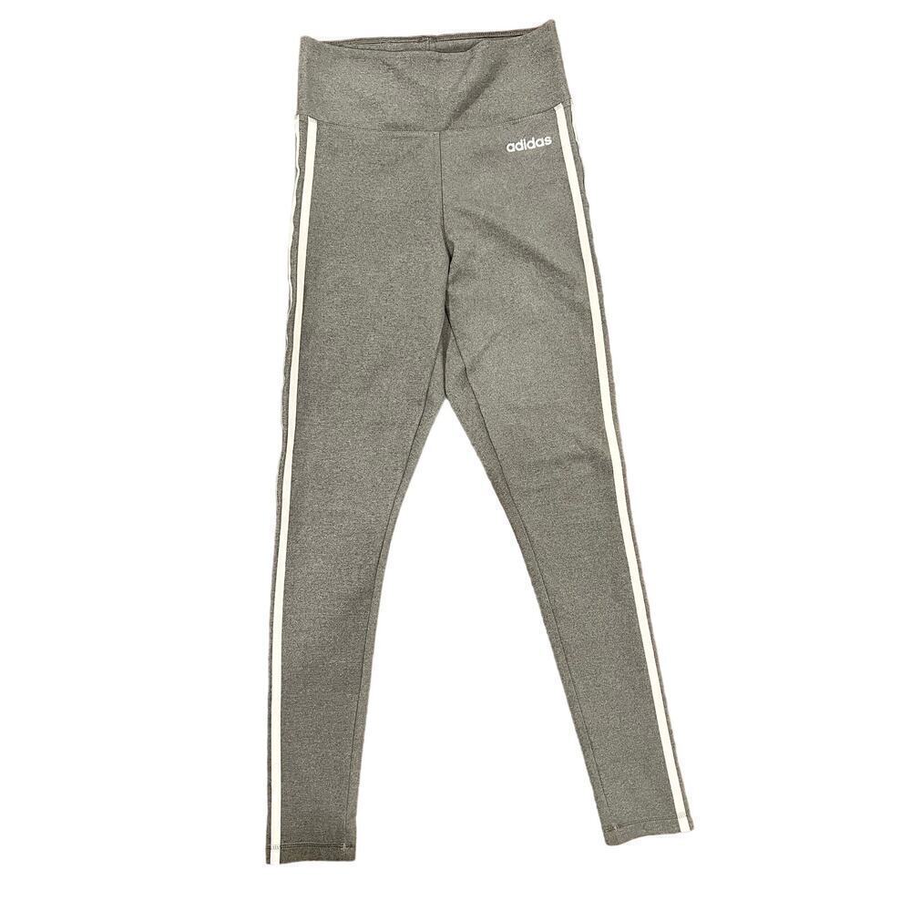 Womens Adidas Designed 2 Move 3-Stripes High-Rise Long Tights - Picture 3 of 7